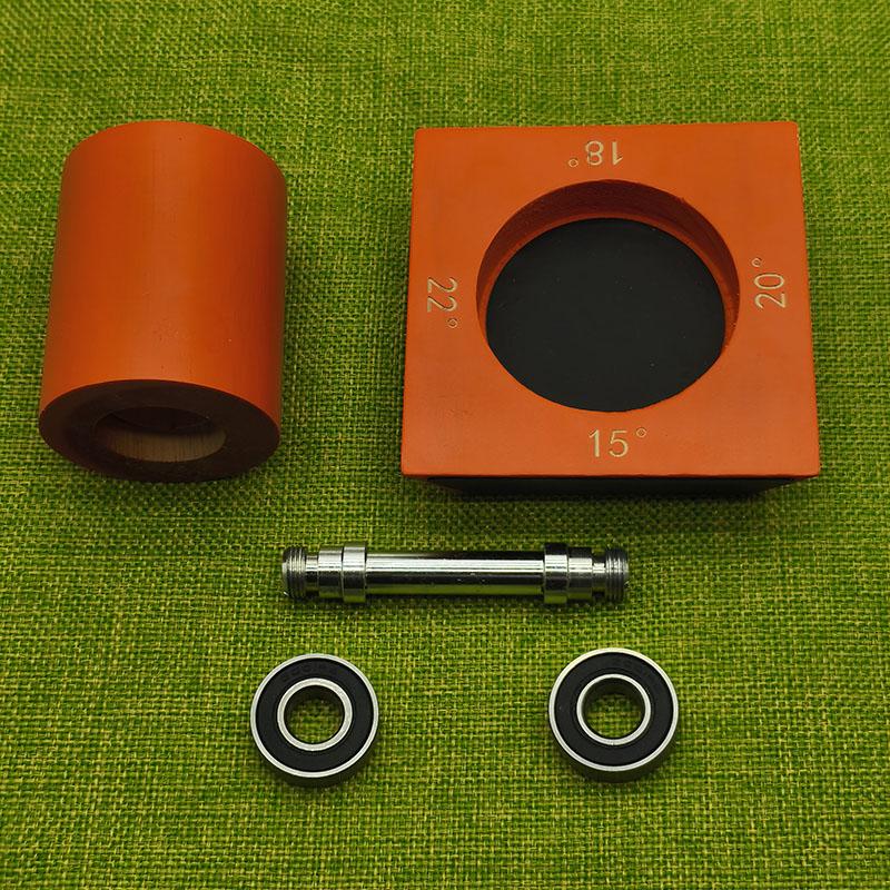 Nou Ascuțitor de Cuțite Rulant Piatră de Ascuțit cu Diamant cu Patru Fețe Unghi Magnetic 15/18/20/22 Grade Ascuțire cu Role Cuțite de Bucătărie