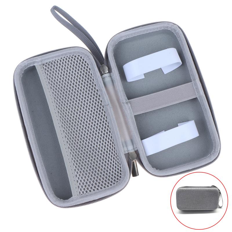 1 Pcs Blood Glucose Meter Storage Bag Diabetes Testing Kit Case With Zipper For Office Travel Health Monitoring Organizer