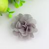 12 Colors Tiny Chiffon Flower Hair Bows Ribbon Lined Baby Girl Infant Toddler Kids Hair Clips
