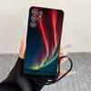 Northern Lights  Phone Case Black Silicone Soft For Samsung S25,S24,S21,S22,S23,S30,Ultra,S20,Plus,Fe,Lite