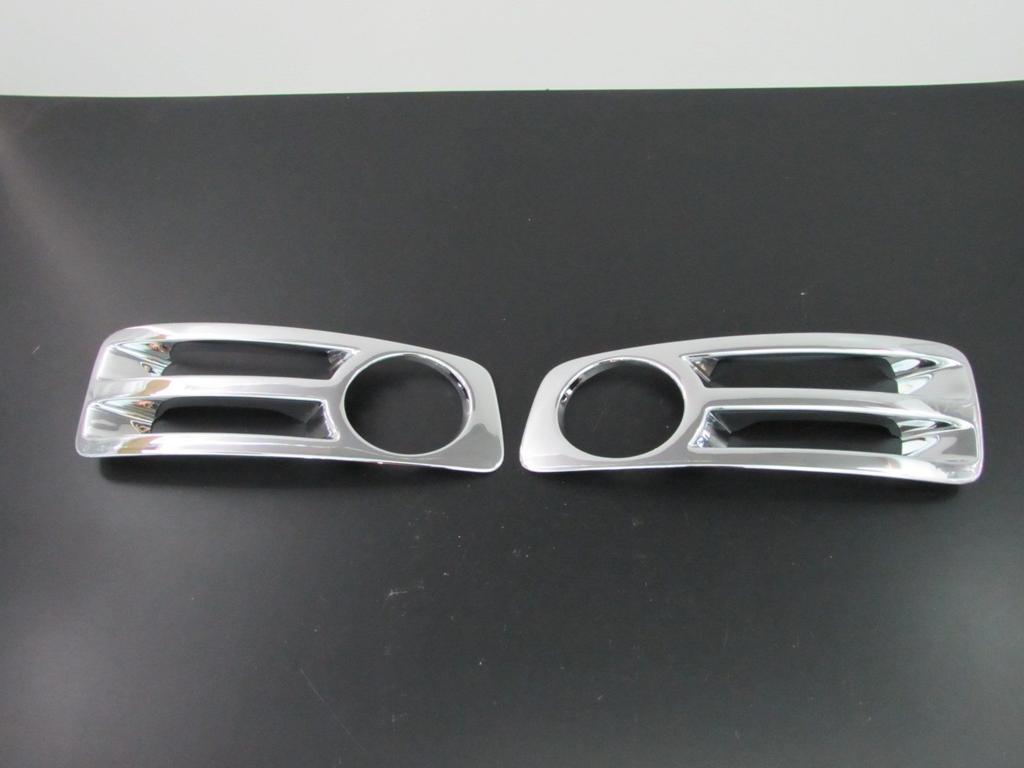 BRIGHTZ Chrome Fog Light Type for Elgrand E51 NE51 Highway Star NE Part 15452 Covers, C, (Early Model) [FOG-COV-090] (E 51) Number