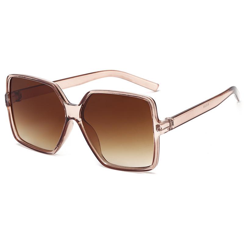 Trendy Oversized Square Sunglasses - European & American Style for Women