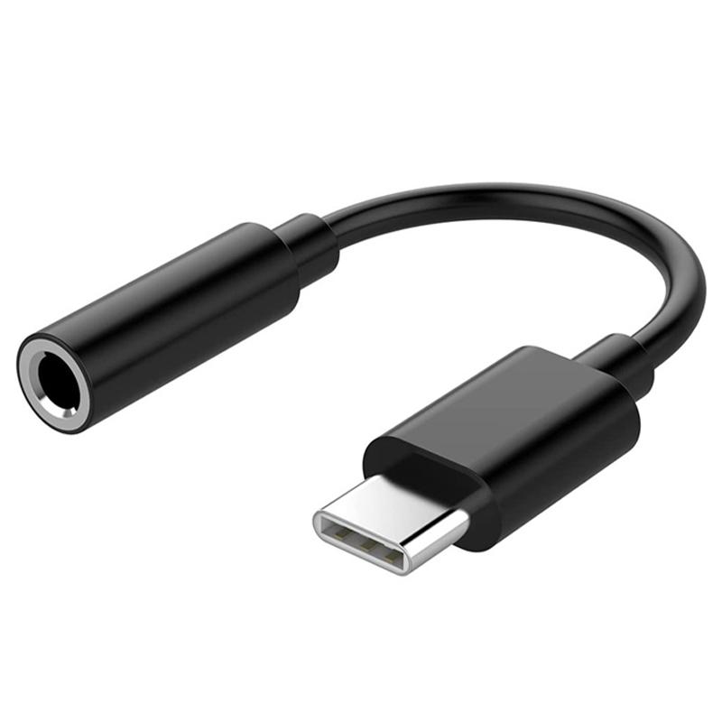 Type C To 3.5mm Jack Aux Adapter USB C 3.5 Jack Audio Cable Phone Acssories Cabo Adaptador USB Tipo C USB C Adapter Earphones