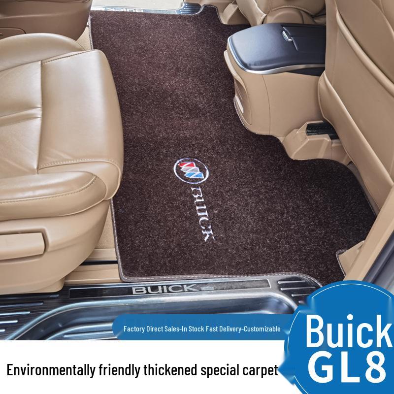 Buick GL8 2014-2025 Classic Seven-Seat Floor Mats (ES Middle Row)