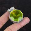Faceted Lemon Topaz Pendant Handmade Gemstone Pendant 925 Sterling Silver Pendant Lemon Topaz Jewelry Dainty Vintage Pendant Gifts For Women