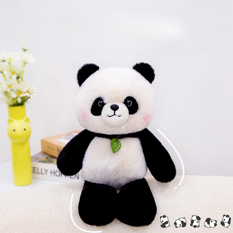 Running Panda Plush Toy Doll Cute Toy Soothing Companion Doll Throw Pillow Birthday Gift
