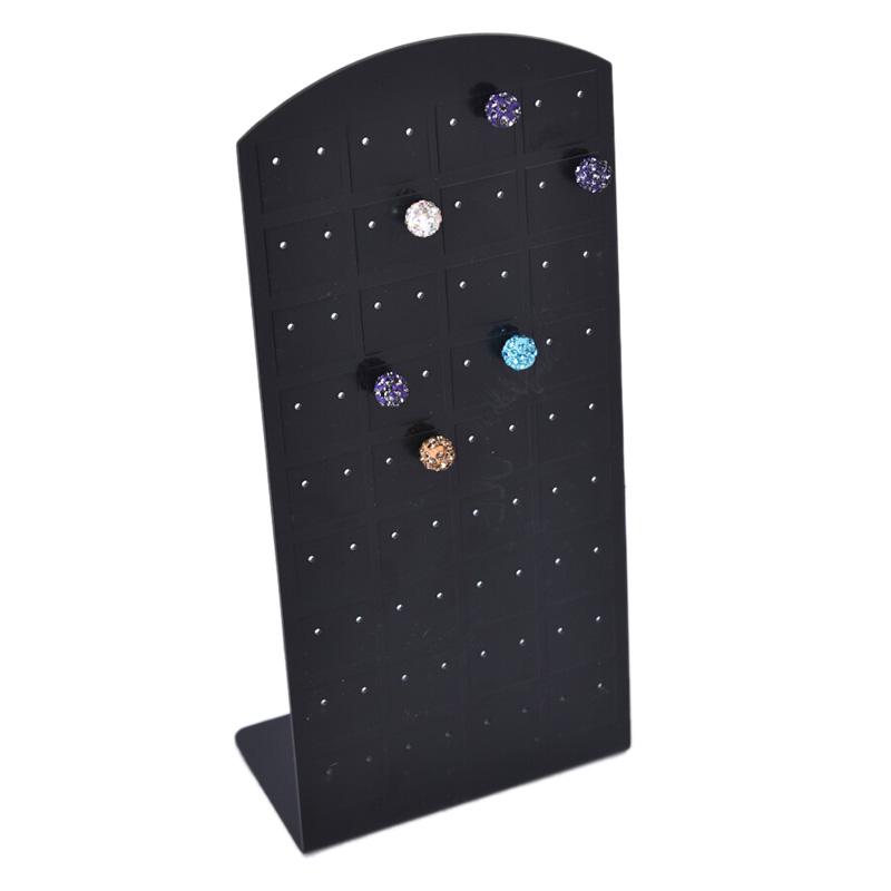 24/48/72 Holes Jewelry Organizer Holder Stand Plastic Earring Display Show Case