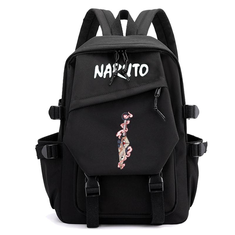 Anime Naruto Backpack Back To Schoolbag for Boy Girl Large Capacity Backpack Bookbag for Kid Gifts Men Women Leisure Travel Bag