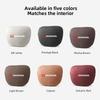 qntbk5 Car Headrest Neck Pillow & Lumbar Support Cushion Auto Interior For Honda CR-V Accord Civic HR-V Pilot Odyssey Fit Jazz Vezel