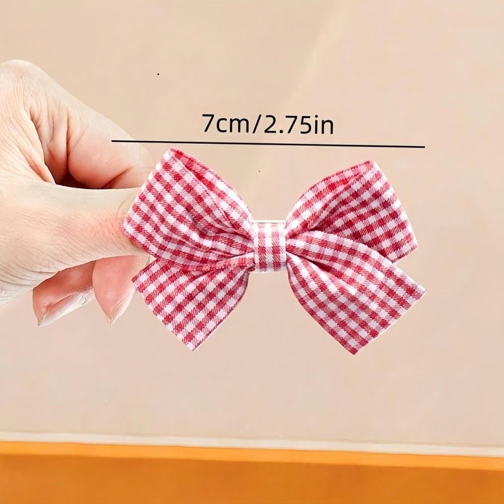 Flower Shape Girls Hair Accessories Set Bowknot Elastic Hair Ties New Hair Clips Kids Daily Wear