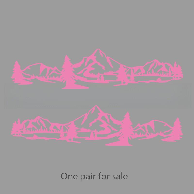 Körper Wald Berg Aufkleber kreativ&lustig Aufkleber für Cartoon-Fans&Liebhaber, hohe Qualität für Autos Lastwagen Motorräder &Laptops