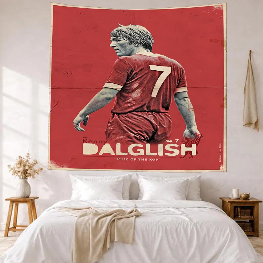 Liverpool Football Club Wanddecoratie Wandkleed Kunst Voor Huisdier Herdenking Verjaardag Bruiloft Feest Achtergrond Familiegift