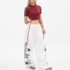 Women's Hip Hop Drawstring Sweatpants: Spring/Autumn Wide-Leg Casual Pants