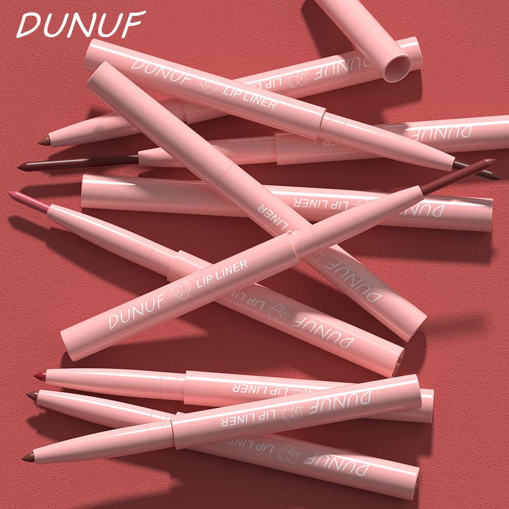 Lipliner in 12 Farben – Langanhaltender und wischfester Lippenstift, geschmeidige und cremige Textur, hochpigmentiert für präzise Lippenkonturierung,