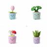 Toy Plush Short Mushroom Forest Plant Pot Lucky Grass Gift Girls Home Decoration