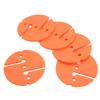 5Pcs Diving Line Marker Cave Dive Marker Scuba Safety Rope Line Marker PVC Round Shape for