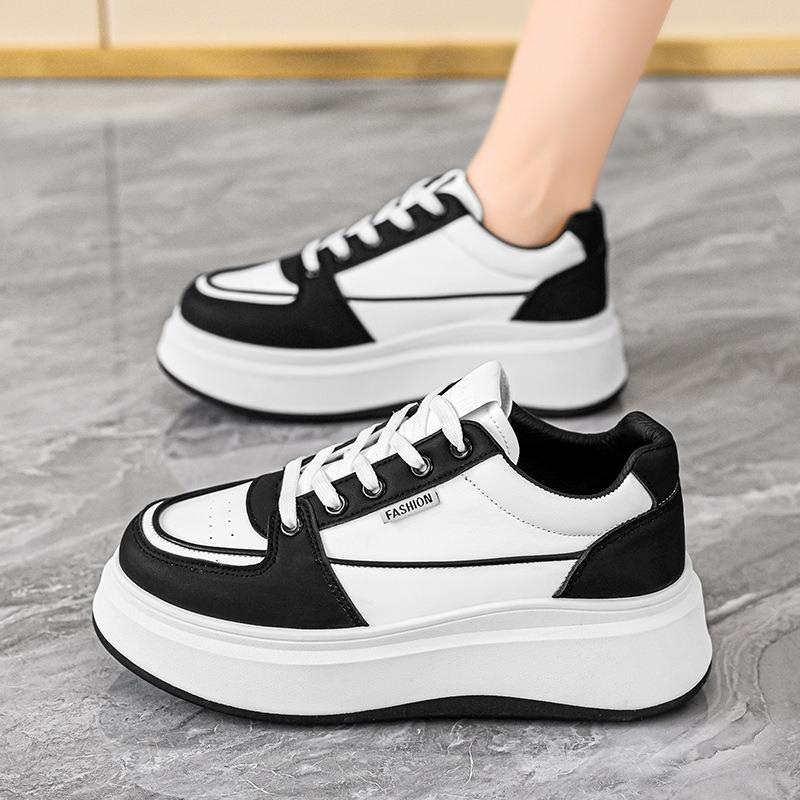 Spring Women's Shoes New Breathable Little White Shoes Children Versatile Platform Sports Casual Board Shoes Women