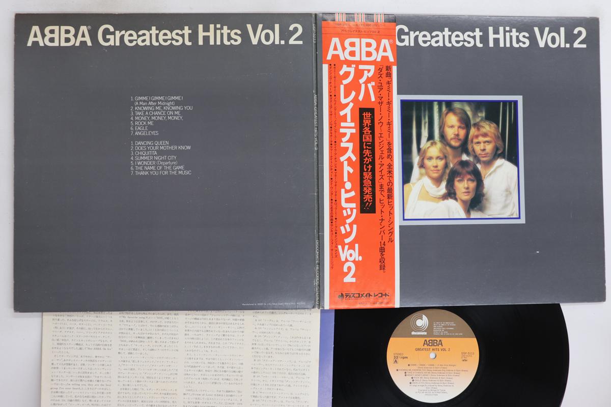 

LP Пластинка ABBA Greatest Hits Vol. 2 DSP5113 DISCOMATE 1979 Япония Оби Поп Б/у