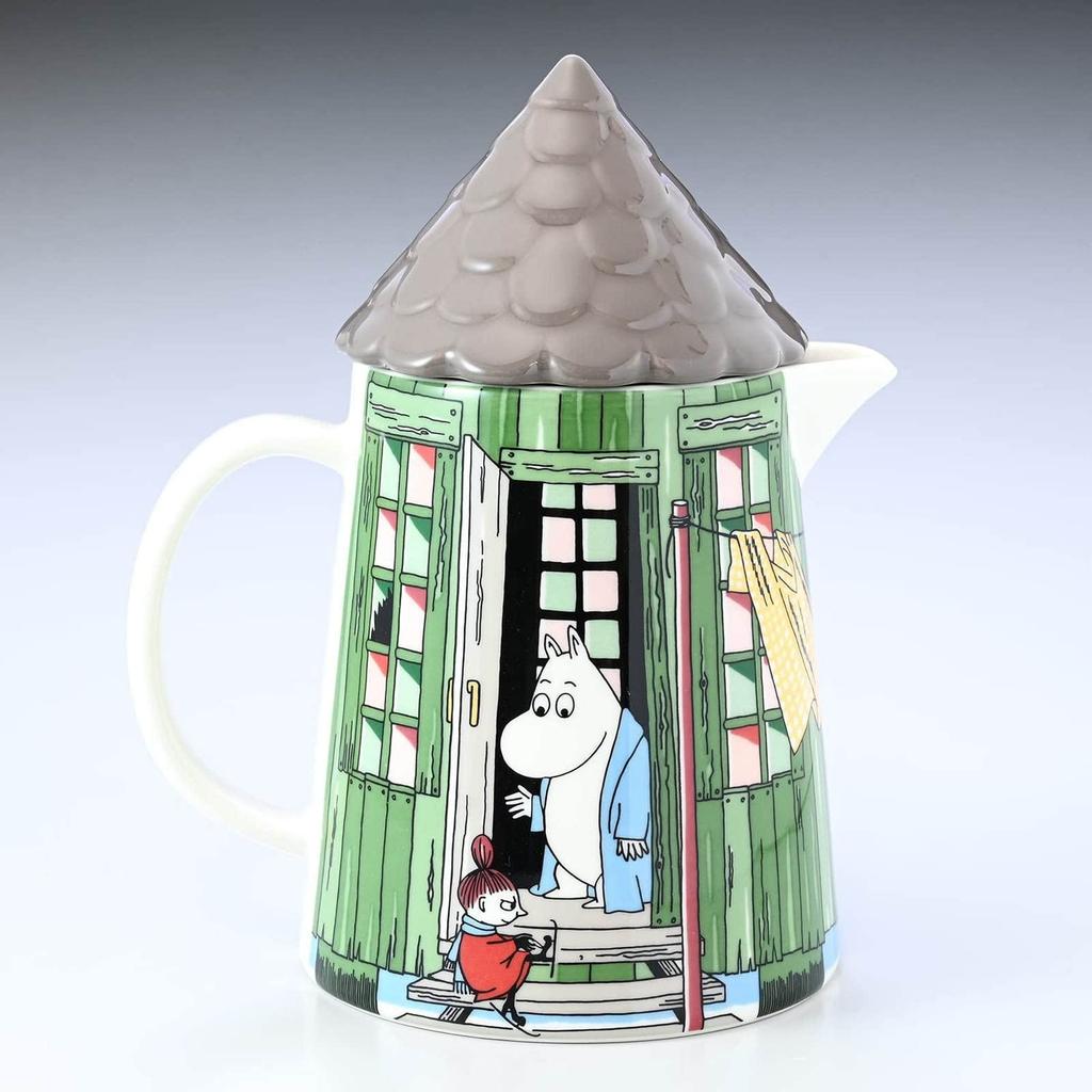 [Officially Imported] Moomin by ARABIA Bathhouse Pitcher with Lid, 1.0L (1055267)
