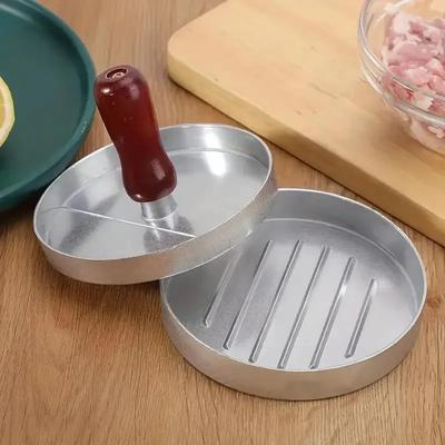 Multi-function Patty Press Manual Hamburger Mold Hamburger Press Hamburger Patty Round Non-stick Pan Press