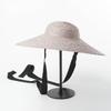 202504-HH5076A ins chic summer Sunscreen British minimalism natural straw model  holiday lady sun cap women leisure hat