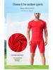 Men's Quick-Dry Elastic Sports T-Shirt - Breathable Ice Silk Short Sleeve Fitness Wear