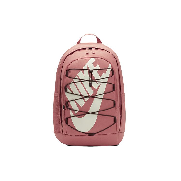 Nike Hayward 2.0 Casual Simple Zipper Polyester Backpack Unisex Backpacks Canyon-Pink BA5883-689 Canyon Pink