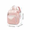 Nylon Mommy Bag Multifunctional Large Capacity Diaper Bag Backpack Insulated Pockets Waterproof Nappy Bagpack Women