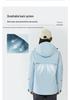 Hard Shell Waterproof Breathable Mountaineering Suit for Couples - Women's and Men's Outdoor Travel Sports Outfit