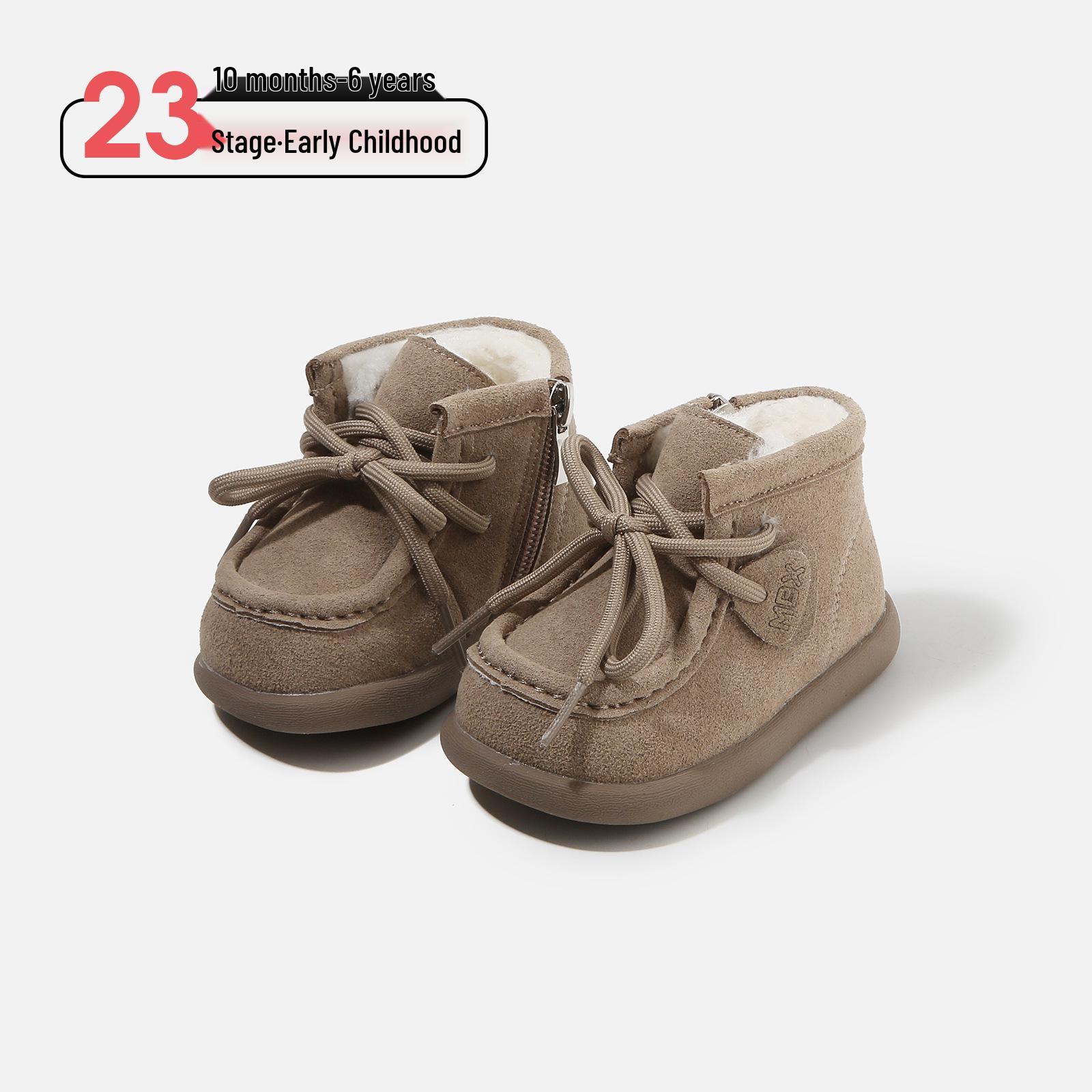 

2025 Autumn/Winter Girls’ Fashion Princess Soft Sole Non-Slip Cotton Birkenstock-Style Shoes Factory Order Price 15-19 (120 pairs) хакі