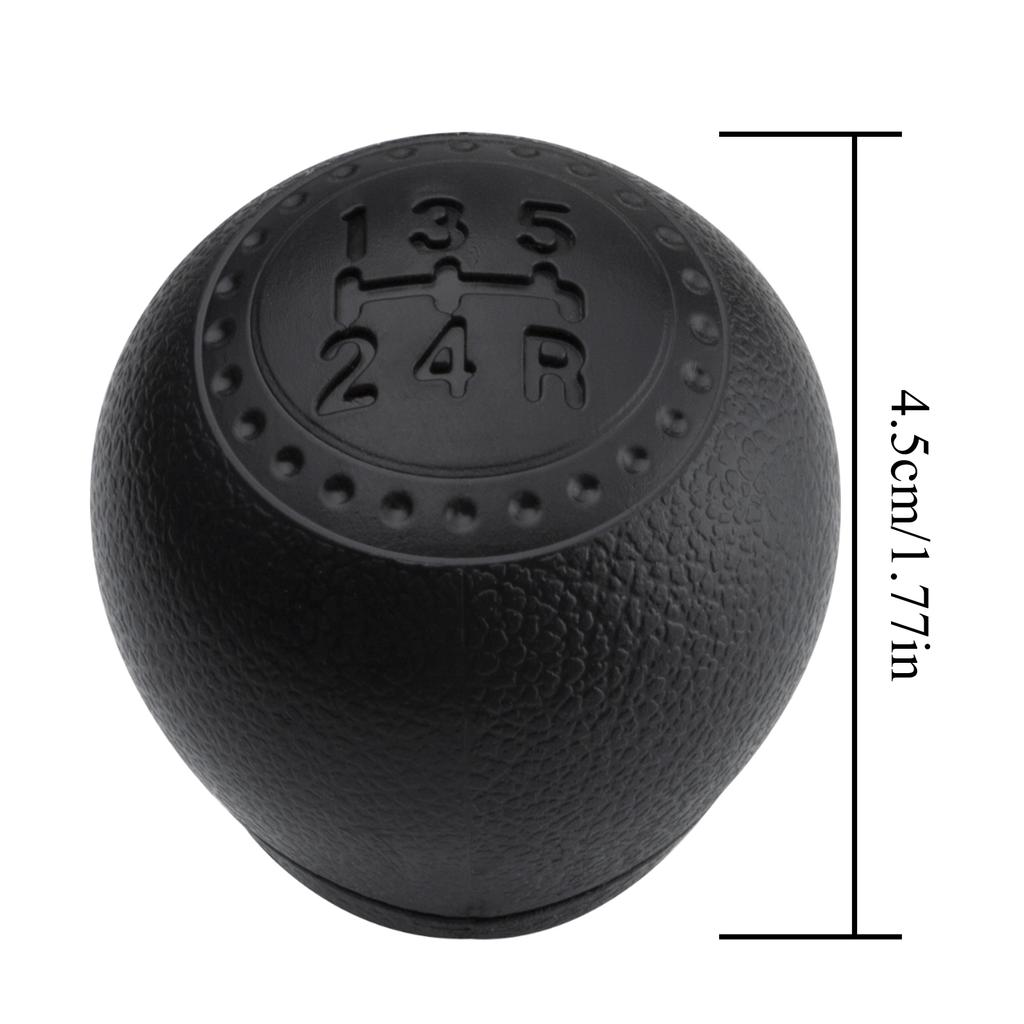 High Quality 5 Speed Car Manual Gear Shift Knob Black Fit For FIAT PUNTO 188 04 09 06 08 10 11 NEW Car Accessroies NEW