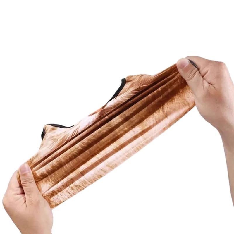 Newcomer Exclusive: Free Shipping! Summer Cycling Sunscreen Mask - Orange Cat Face Towel