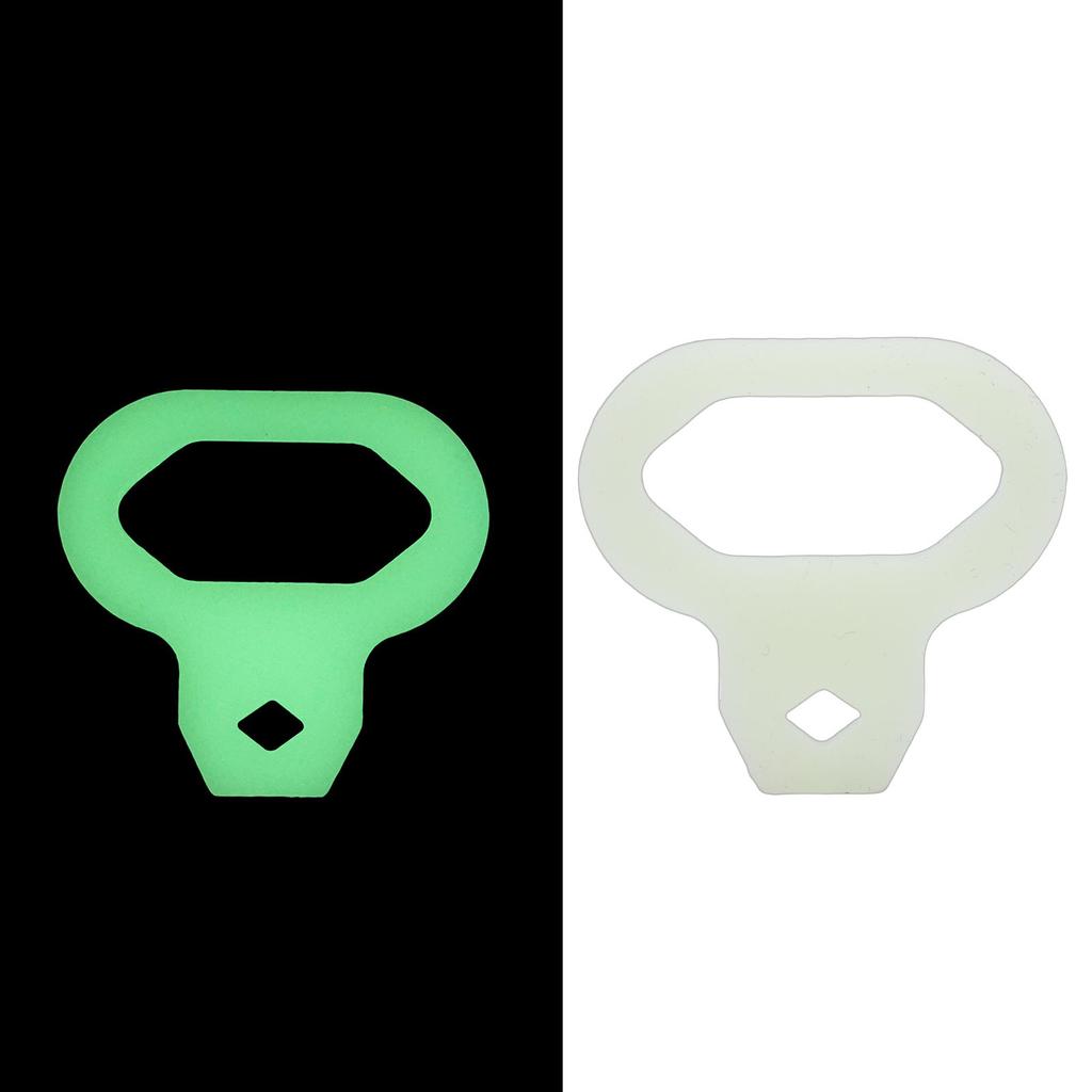 Glowing Diving Clip Hook Silicone Second Stage Regulator Mouthpiece Glow in The Dark   Diving Clip Hook