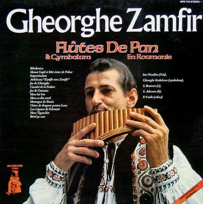 LP-Schallplatte GHEORGHE ZAMFIR Fltes De Pan Cymbalum En Roumani MPD752 Mr. Pickwick 1974 Frankreich CountryFolk Gebraucht