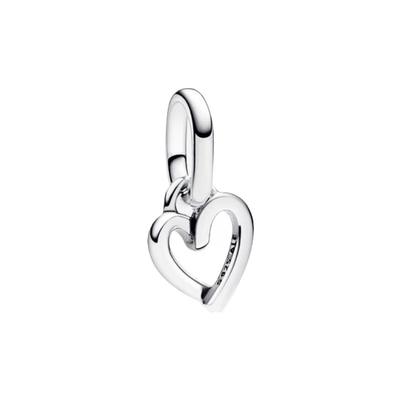 Hand-painted Love-shaped Mini Jewelry Accessories for Women, Silver 793048C00