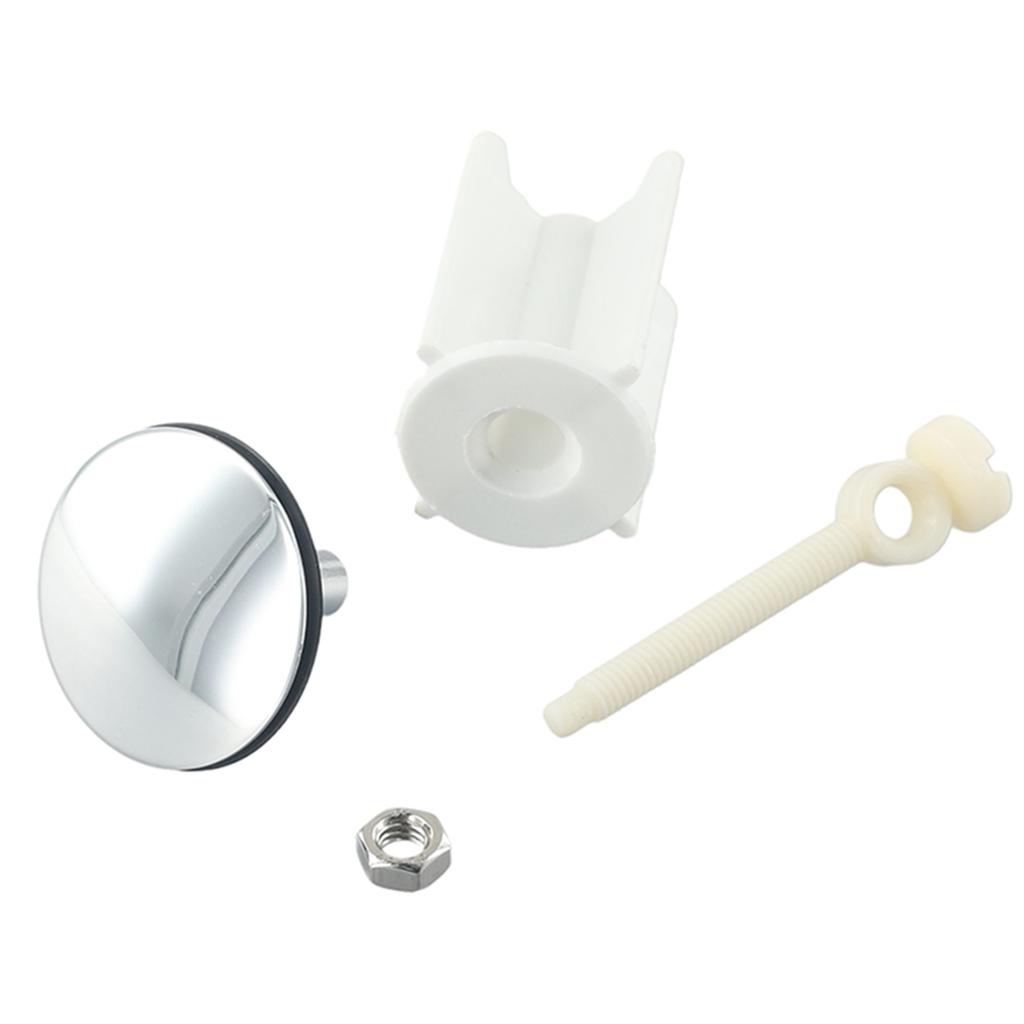 Wash Basin Plug-Sink Plug-Drain Plug-Pop-Up Plug-Spare Parts White 40mm