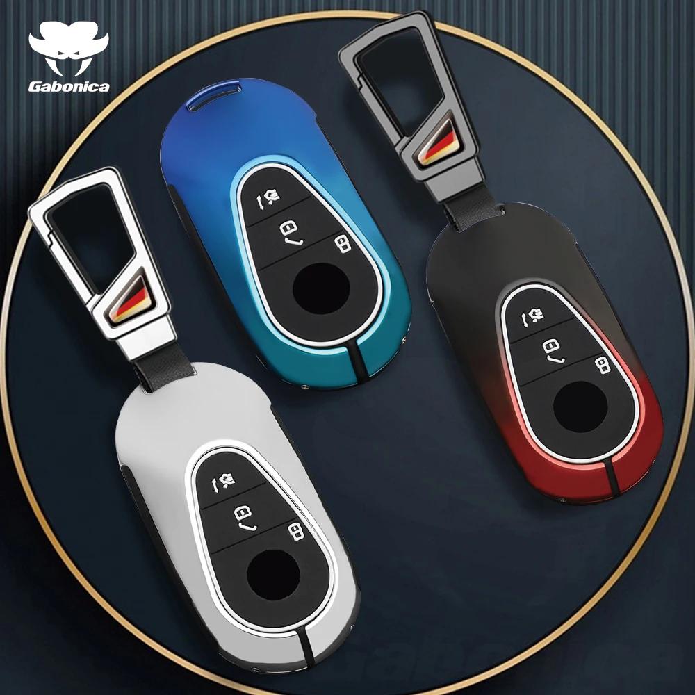 Zinc Alloy Car Key Case Cover Shell For Mercedes Benz W223 W206 S350L S400L S450L S500L  C /S Class Protector Accessories