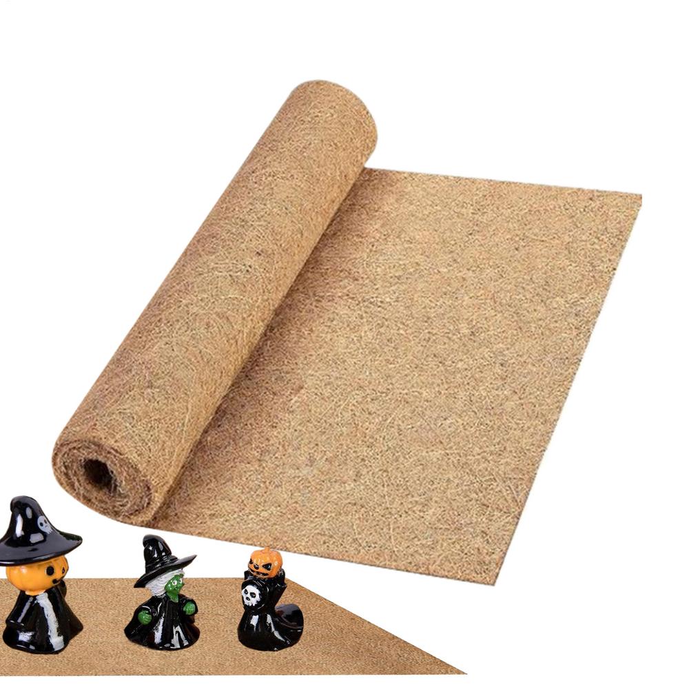

Halloween Village Mat Fiber Scene Rug For Holiday Spooky Halloween Village Mat For Table Living Room Wedding Garden Farm Party 40x100cm