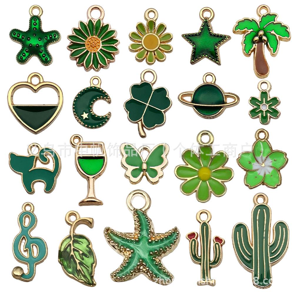 20 Assorted Pendant Set for Jewelry Making, Mixed Loose Pendants for DIY Necklace Bracelet and Earring Crafts