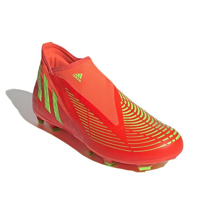 Adidas Predator Edge.3 Laceless FG Game Data Pack Unisex Sneakers Solar-Red Team-Solar-Green Core-Black GW1000