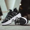 Teen Wheels Shoes Boys Invisible Four Wheels Automatic Shrinkable Burst Shoes Girls Roller Skates