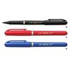 Mitsubishi Pencil Water-based Pen Ribbed Fine Point MYT7.24 Black 10 Pieces