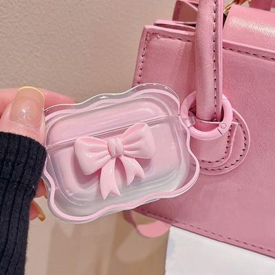 3D Bow Wireless Earphone Cover, Cute Earphone Cover