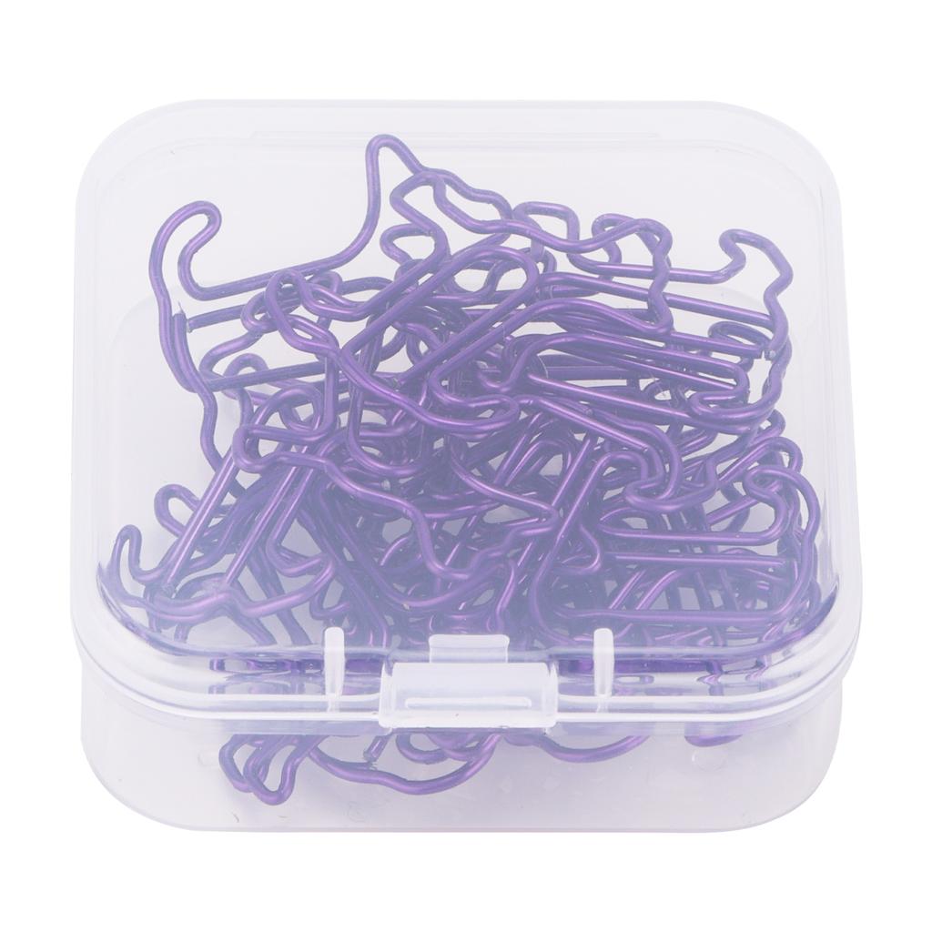 20Pcs Paperclips Bookmarks Metal Cartoon Shaped Office Supplies Clips  Puppy