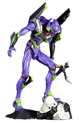 Kaiyodo Artpla ARTPLA SCULPTURE WORKS Evangelion Unit 01 Height 230mm Unpainted Plastic Model Kit "Runaway" Approx. Non-scale