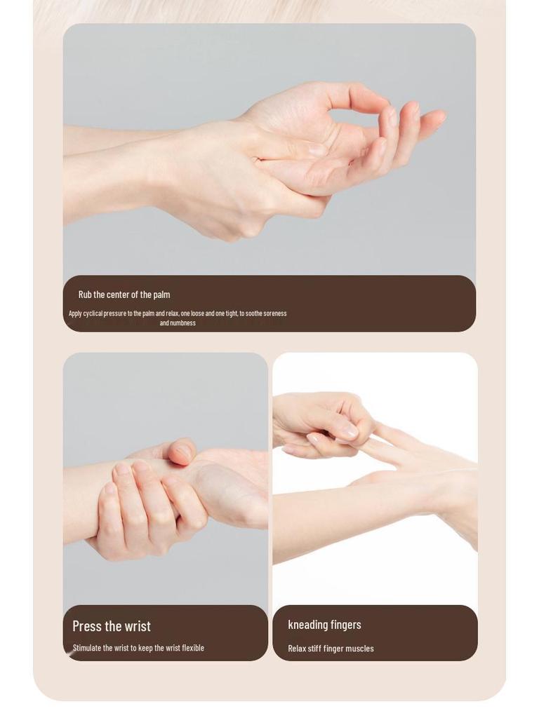 Cross-Border Multi-Functional Hand Massager: Imitates Human Kneading, Relieves Finger Joint Numbness, with Heating and Airbag Features