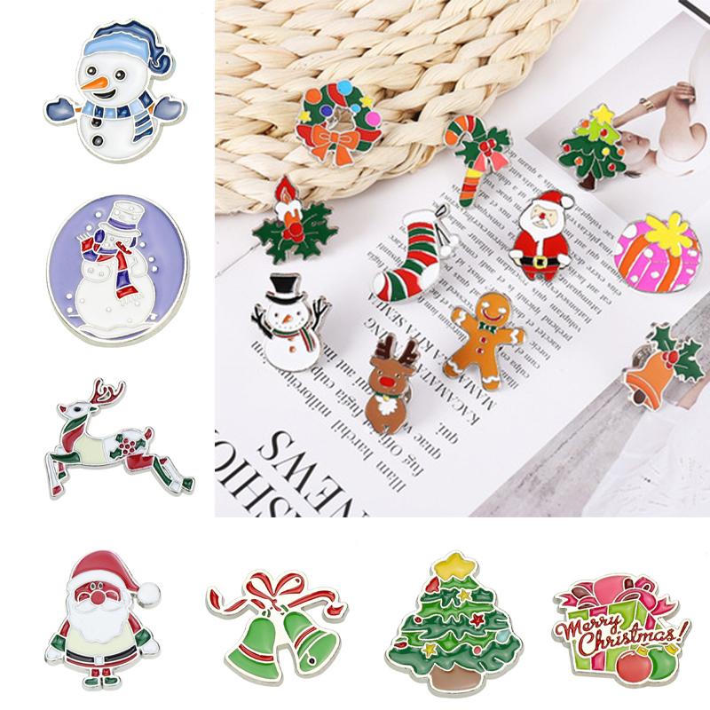 1PC Oil Drip Brooch Jeans Lapel Pin DIY Alloy Jewelry European and American Gift Cute Animal Decoration Accessories