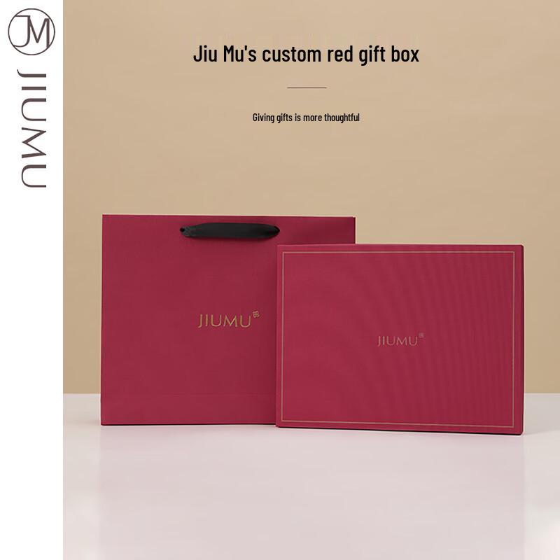 JIUMU Pure Wool Knitted Scarf