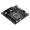 H61C Desktop Computer Motherboard LGA 1155 Pin DDR3 Dual Channel Gaming Motherboard Computer Mainboard with 4 USB2.0 2