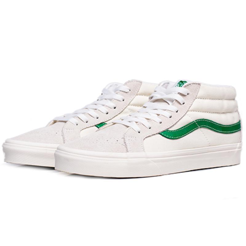 Vans SK8 Mid White Green Vans VN0A391FTP0
